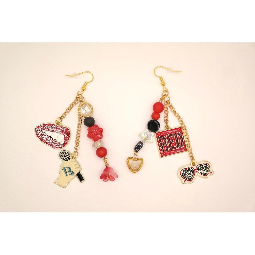 Taylor Swift Red Era Earrings